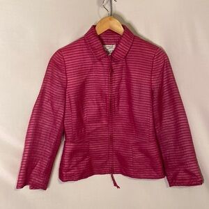 Akris Punto Vintage Blazer Jacket Pink 6